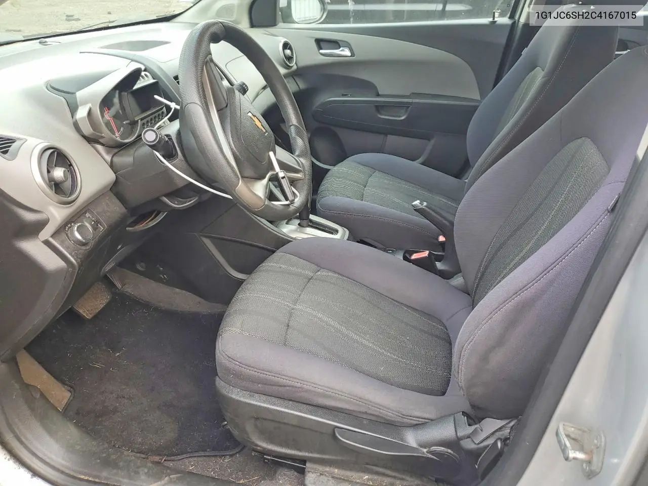 2012 Chevrolet Sonic Lt VIN: 1G1JC6SH2C4167015 Lot: 61737486