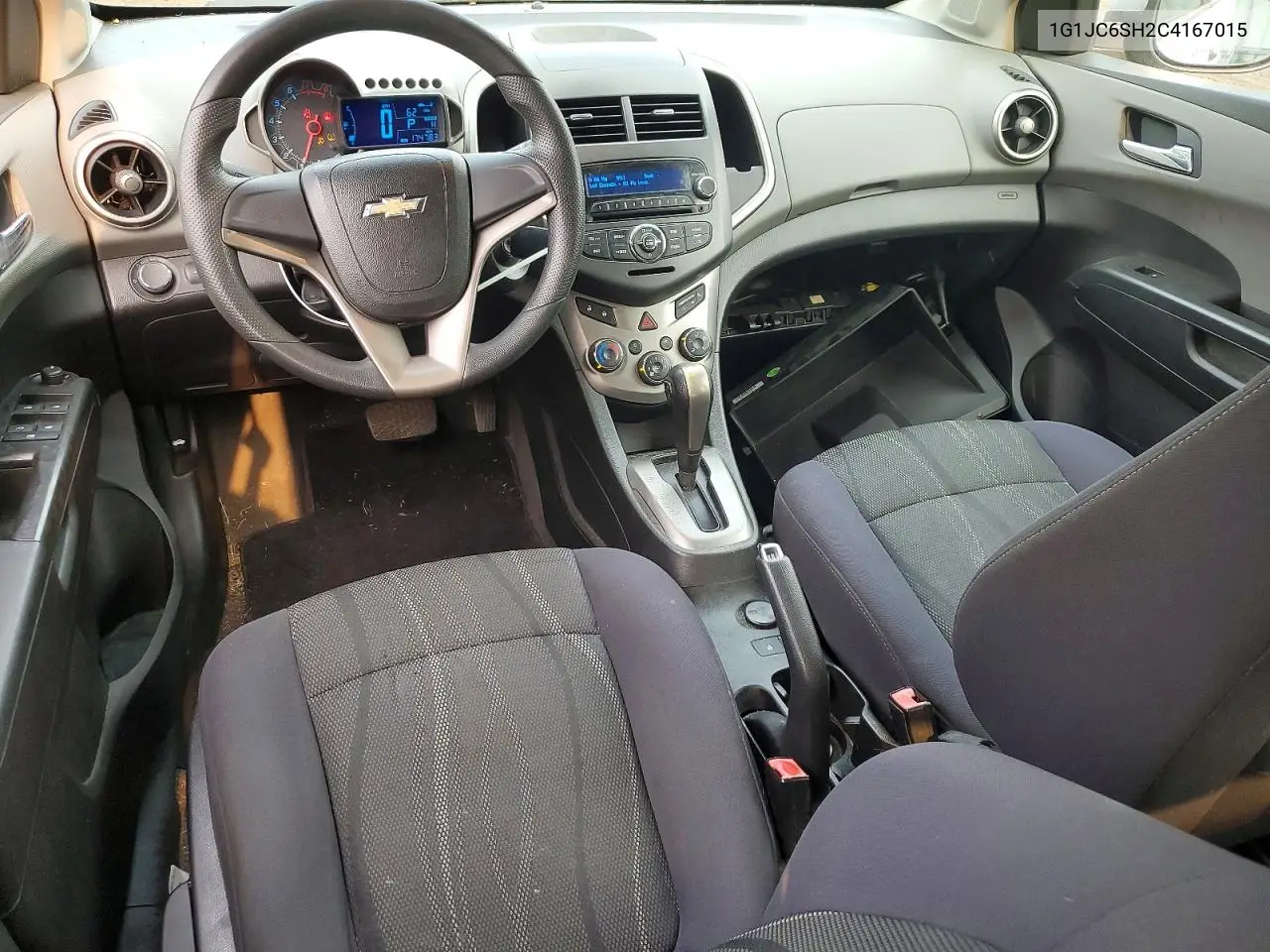 2012 Chevrolet Sonic Lt VIN: 1G1JC6SH2C4167015 Lot: 61737486