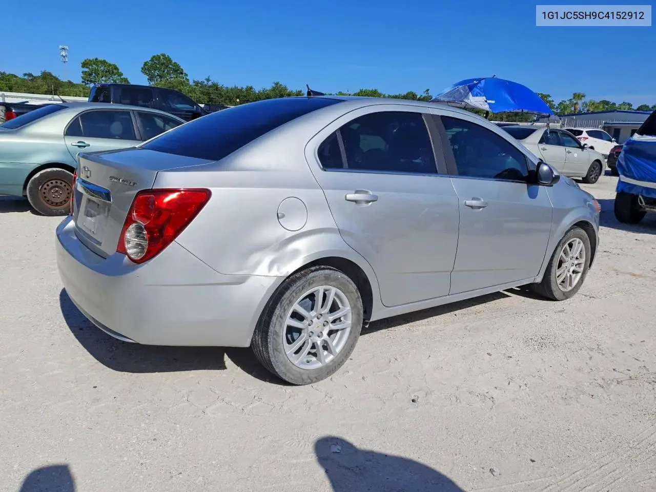 2012 Chevrolet Sonic Lt VIN: 1G1JC5SH9C4152912 Lot: 62051266
