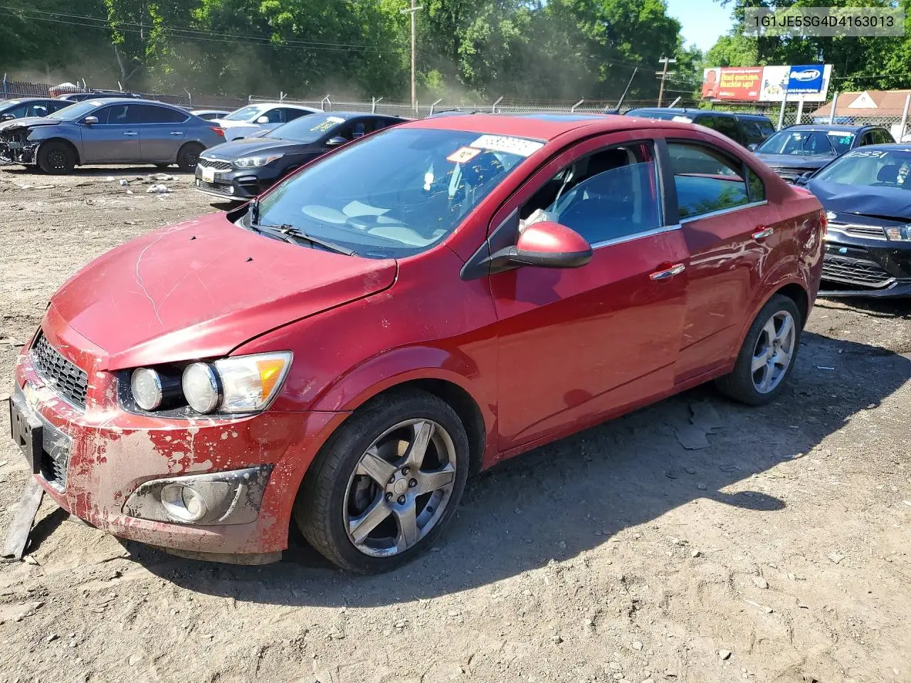 2013 Chevrolet Sonic Ltz VIN: 1G1JE5SG4D4163013 Lot: 55360376