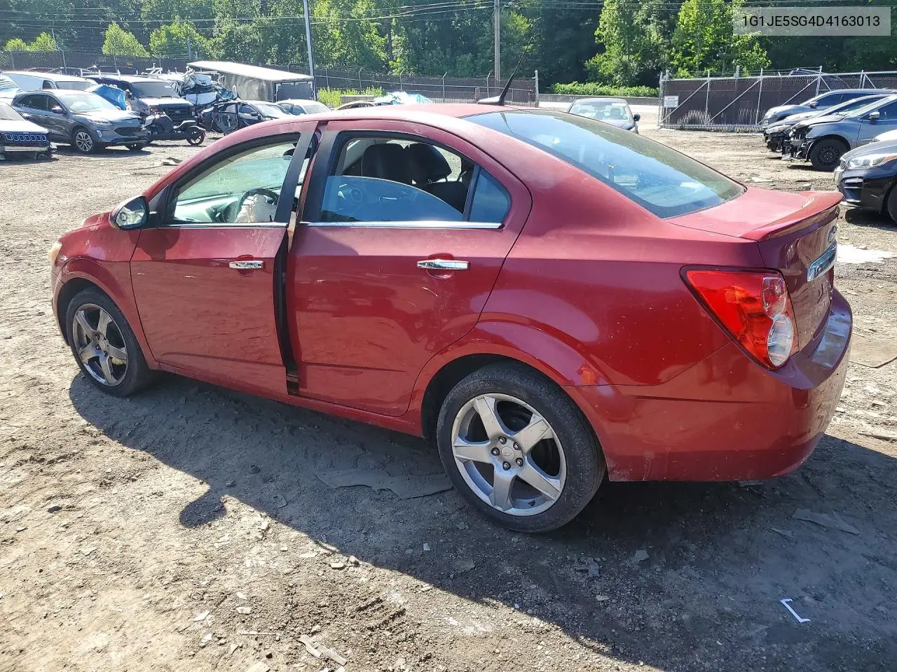 2013 Chevrolet Sonic Ltz VIN: 1G1JE5SG4D4163013 Lot: 55360376
