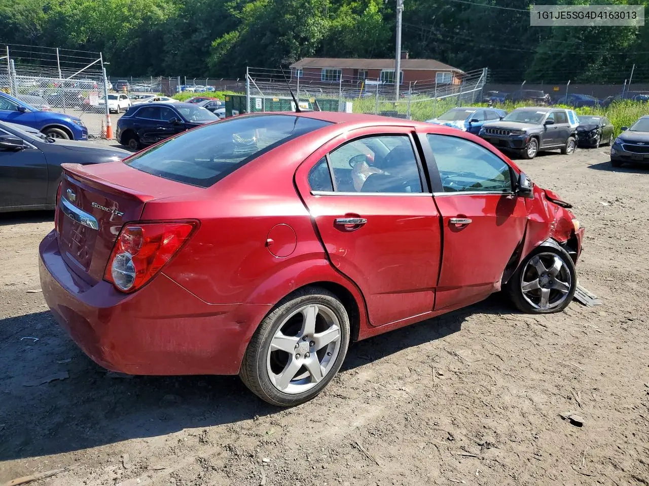 2013 Chevrolet Sonic Ltz VIN: 1G1JE5SG4D4163013 Lot: 55360376