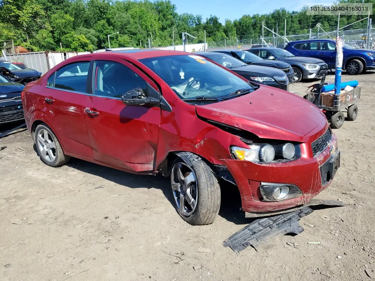 2013 Chevrolet Sonic Ltz VIN: 1G1JE5SG4D4163013 Lot: 55360376