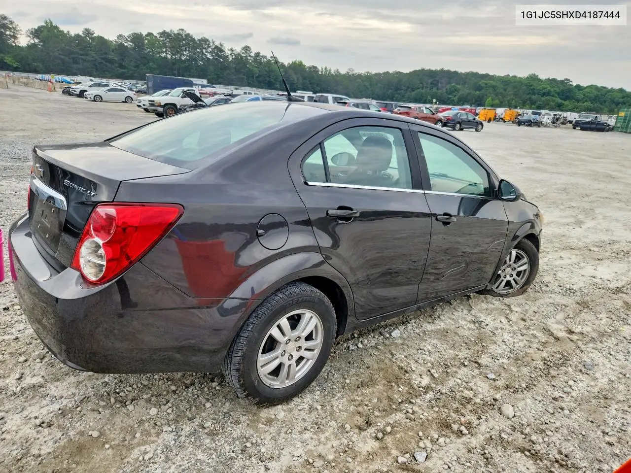 2013 Chevrolet Sonic Lt VIN: 1G1JC5SHXD4187444 Lot: 55533006