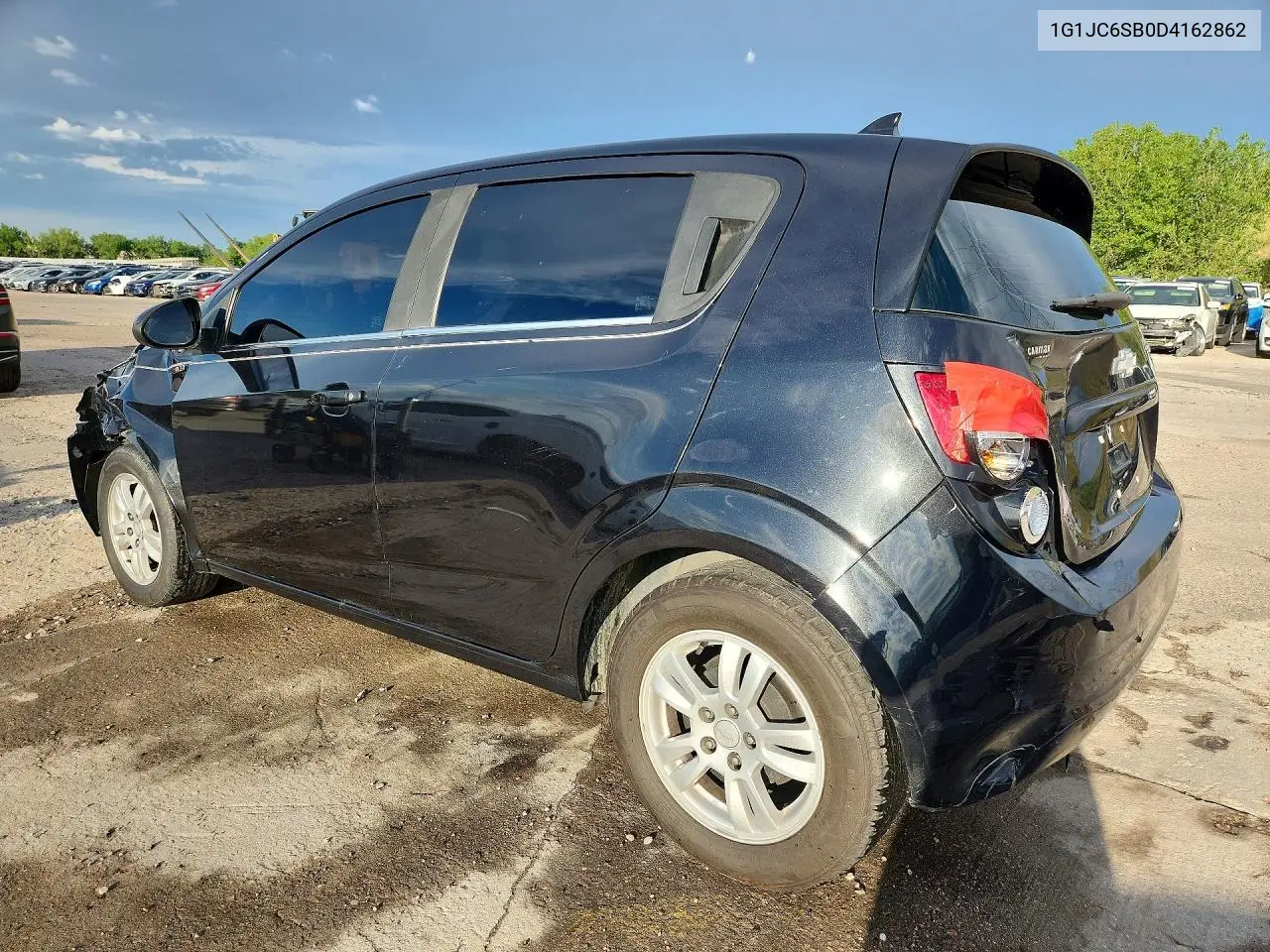 2013 Chevrolet Sonic Lt VIN: 1G1JC6SB0D4162862 Lot: 55539436