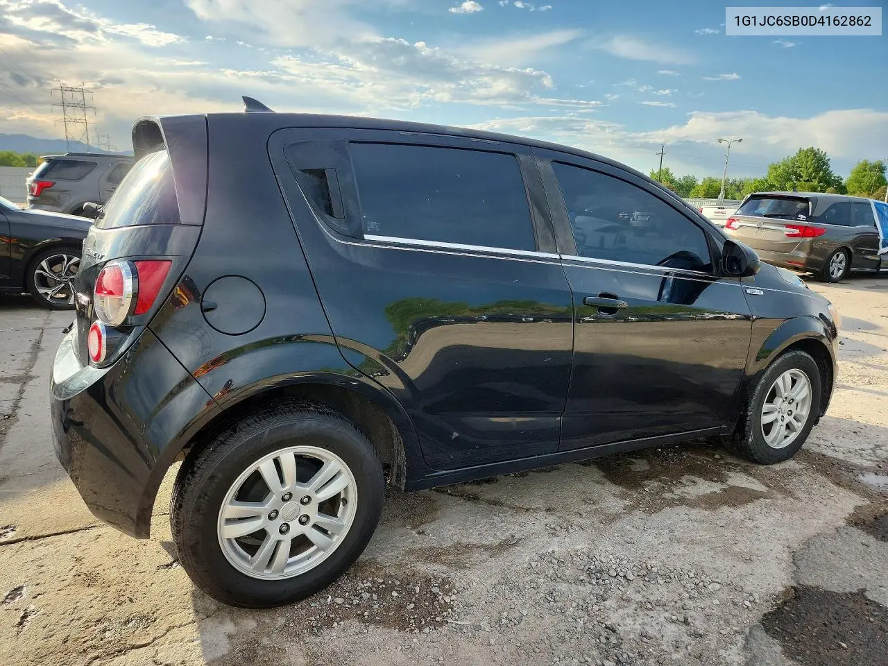 2013 Chevrolet Sonic Lt VIN: 1G1JC6SB0D4162862 Lot: 55539436