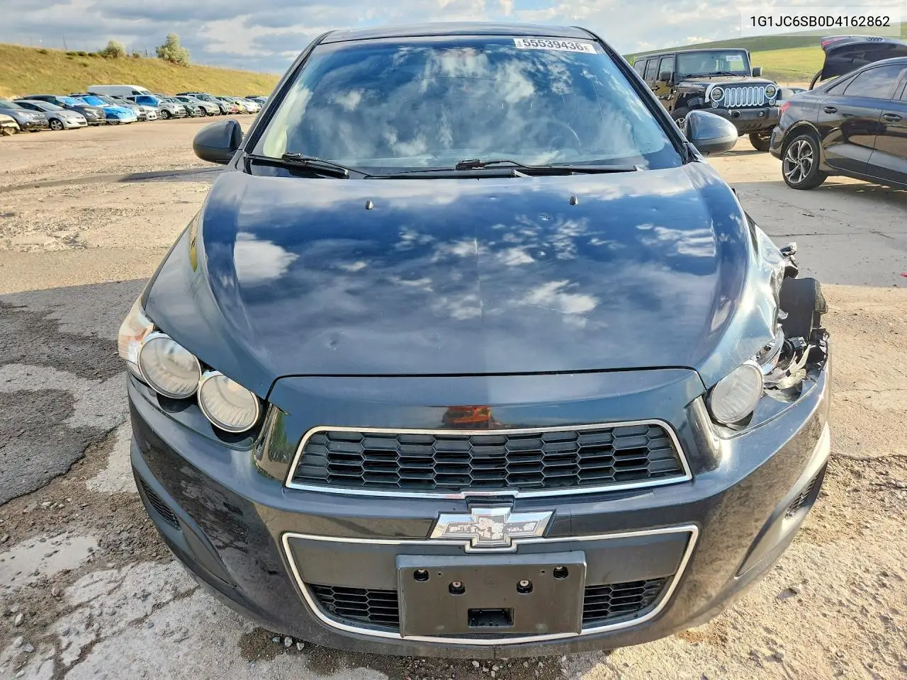 2013 Chevrolet Sonic Lt VIN: 1G1JC6SB0D4162862 Lot: 55539436