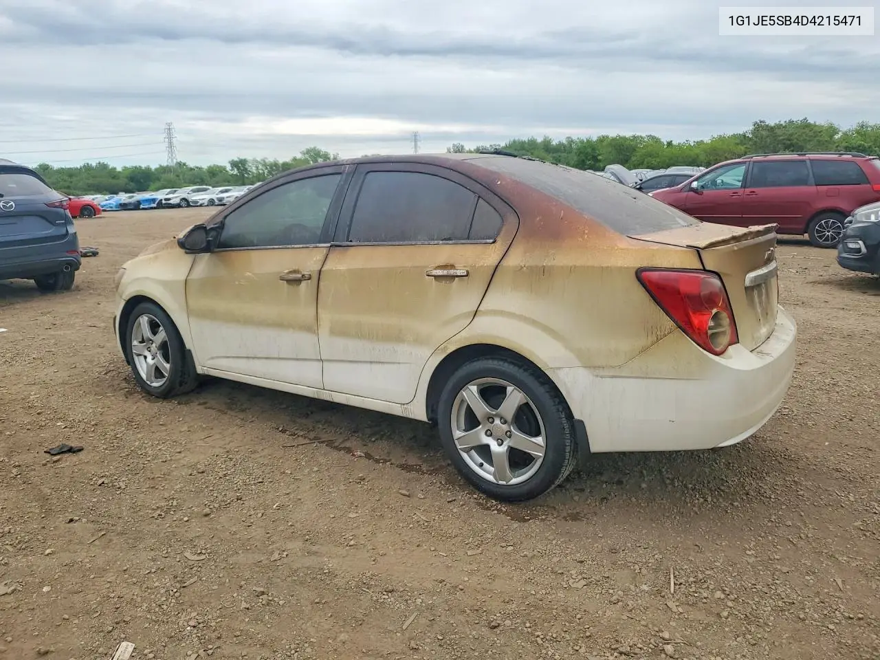 2013 Chevrolet Sonic Ltz VIN: 1G1JE5SB4D4215471 Lot: 55558016