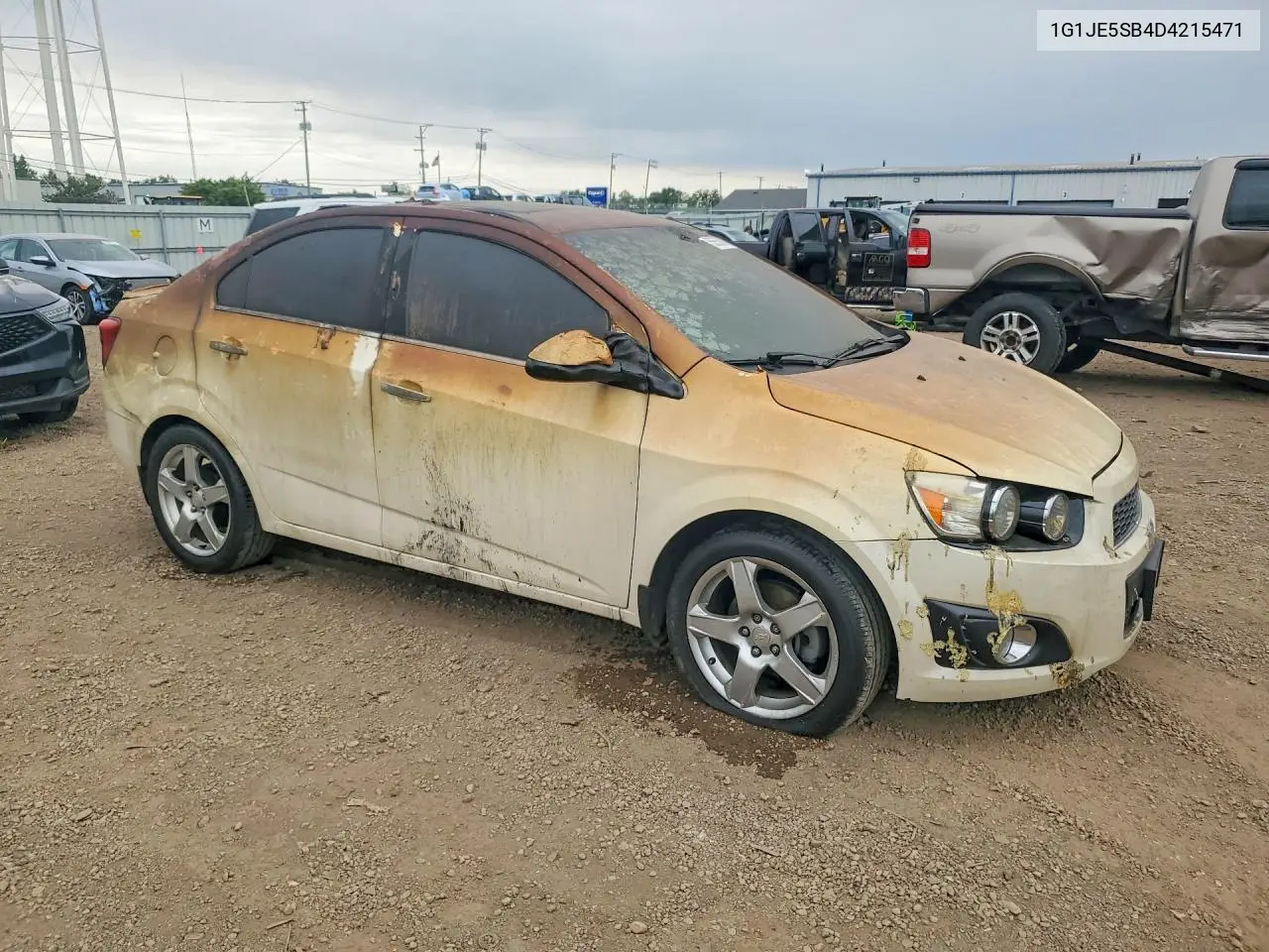 2013 Chevrolet Sonic Ltz VIN: 1G1JE5SB4D4215471 Lot: 55558016