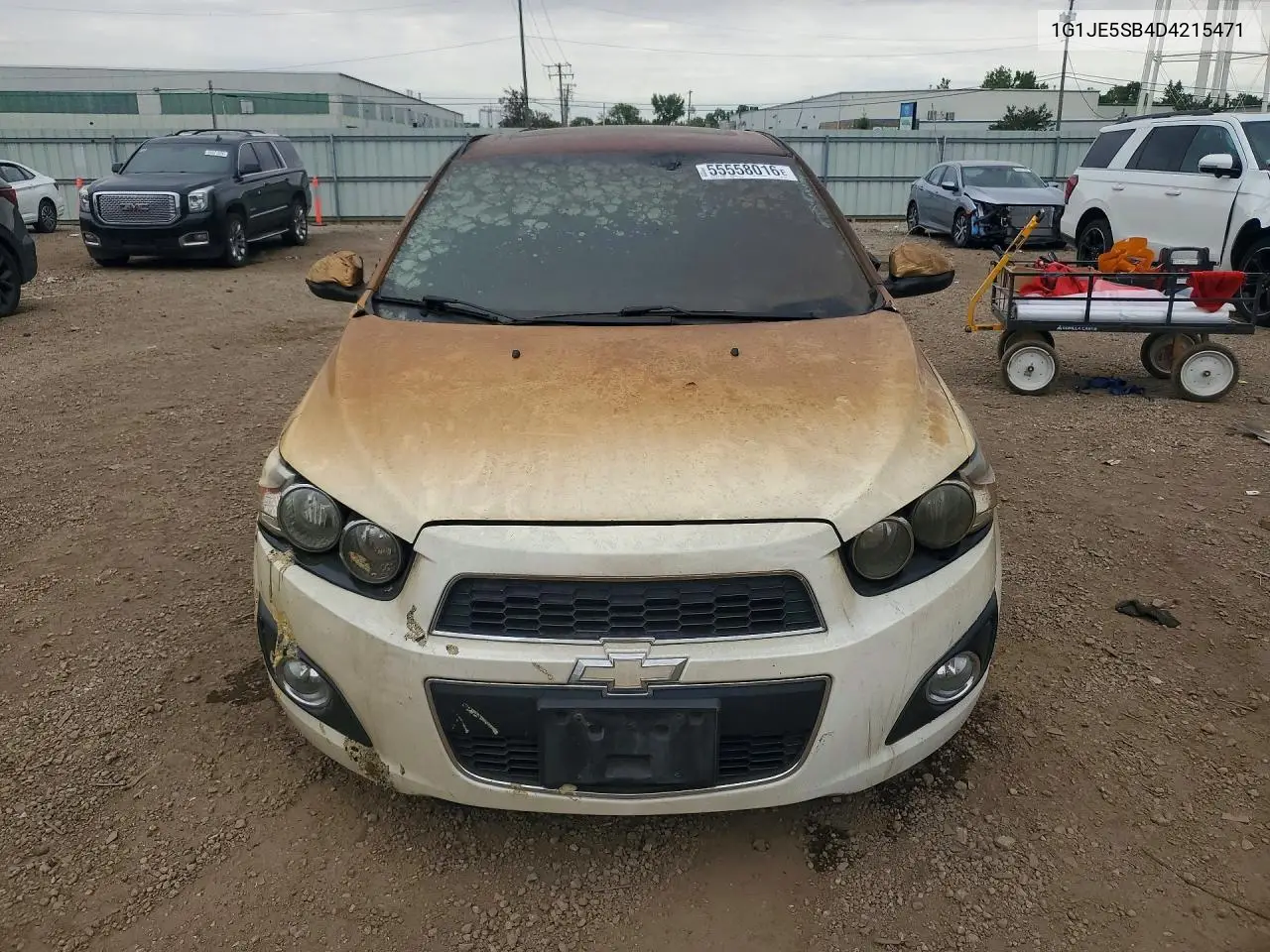 2013 Chevrolet Sonic Ltz VIN: 1G1JE5SB4D4215471 Lot: 55558016