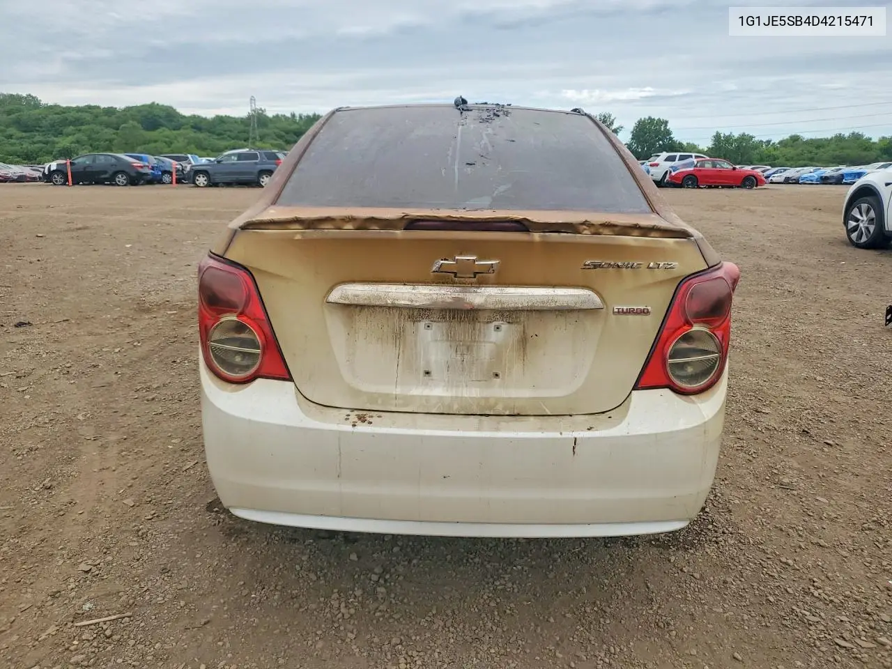 2013 Chevrolet Sonic Ltz VIN: 1G1JE5SB4D4215471 Lot: 55558016