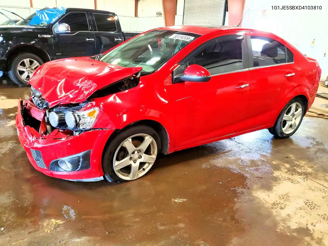2013 Chevrolet Sonic Ltz VIN: 1G1JE5SBXD4103810 Lot: 58134556