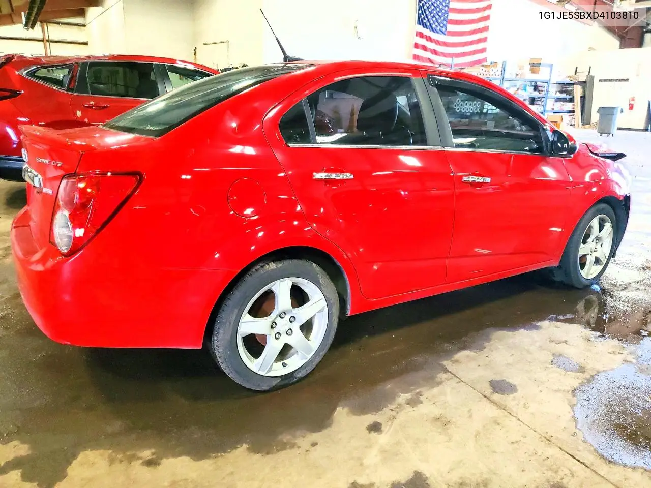 2013 Chevrolet Sonic Ltz VIN: 1G1JE5SBXD4103810 Lot: 58134556