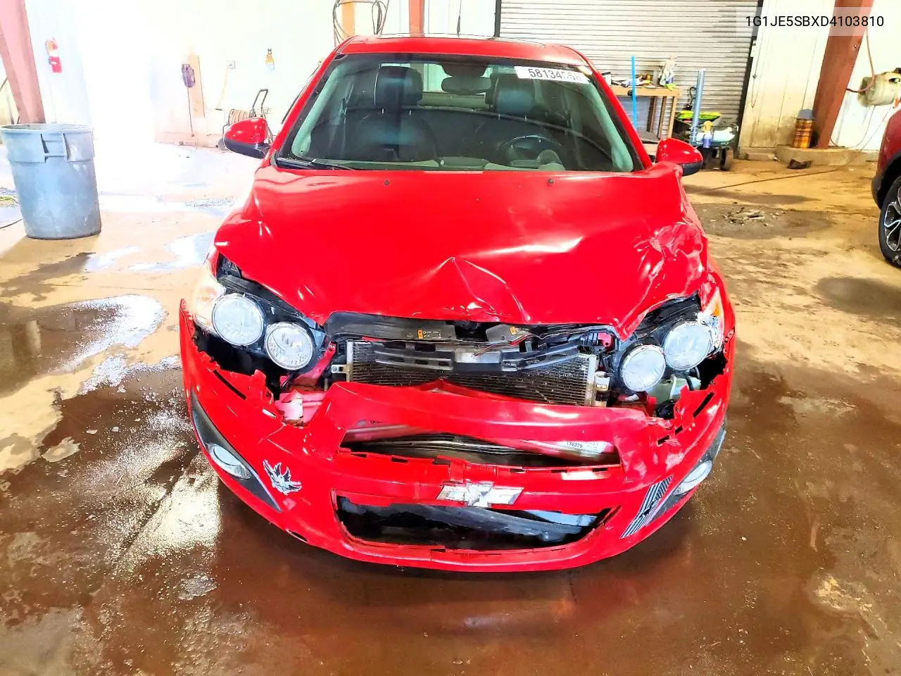 2013 Chevrolet Sonic Ltz VIN: 1G1JE5SBXD4103810 Lot: 58134556