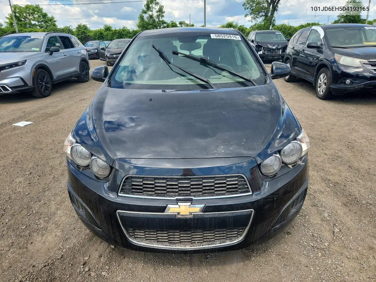 2013 Chevrolet Sonic Lt VIN: 1G1JD6EH5D4193165 Lot: 58525916
