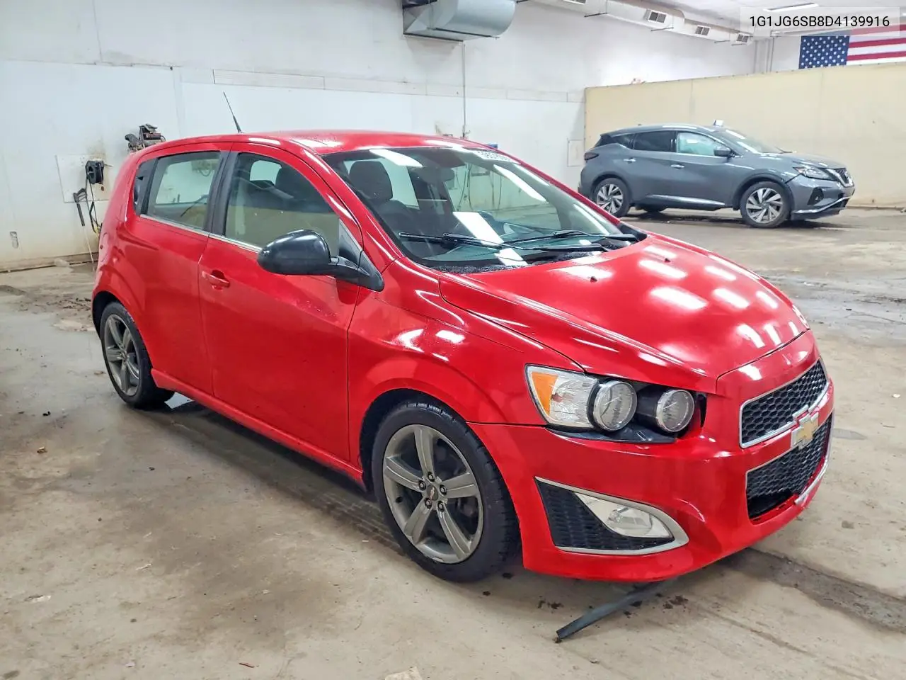 2013 Chevrolet Sonic Rs VIN: 1G1JG6SB8D4139916 Lot: 59078066