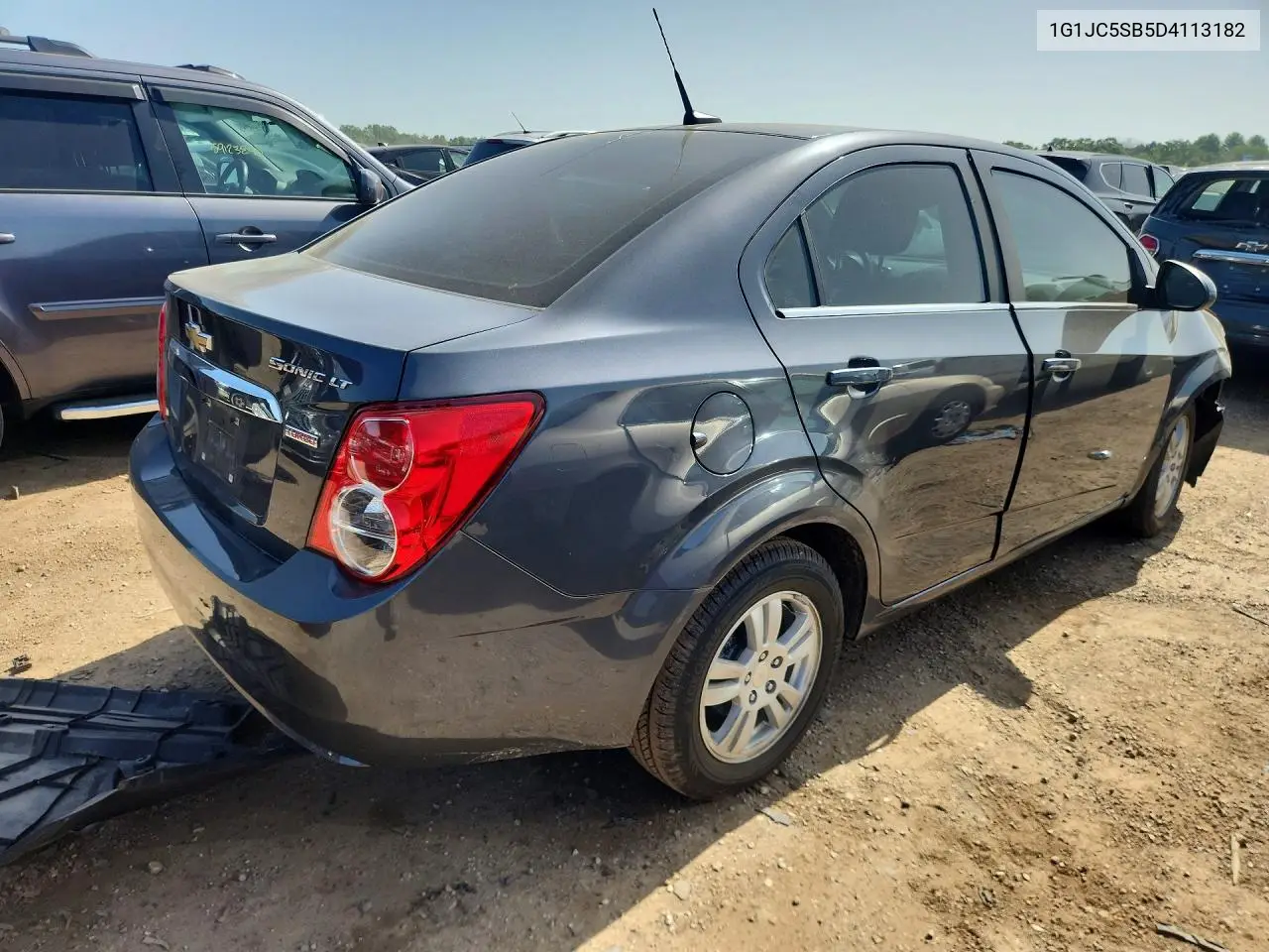 2013 Chevrolet Sonic Lt VIN: 1G1JC5SB5D4113182 Lot: 59082466