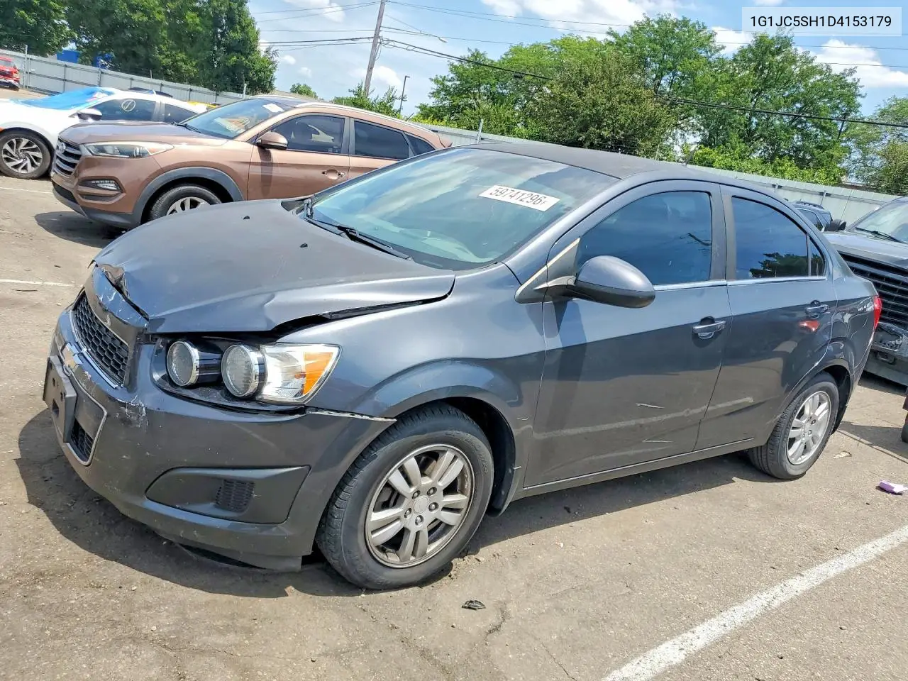 2013 Chevrolet Sonic Lt VIN: 1G1JC5SH1D4153179 Lot: 59741296