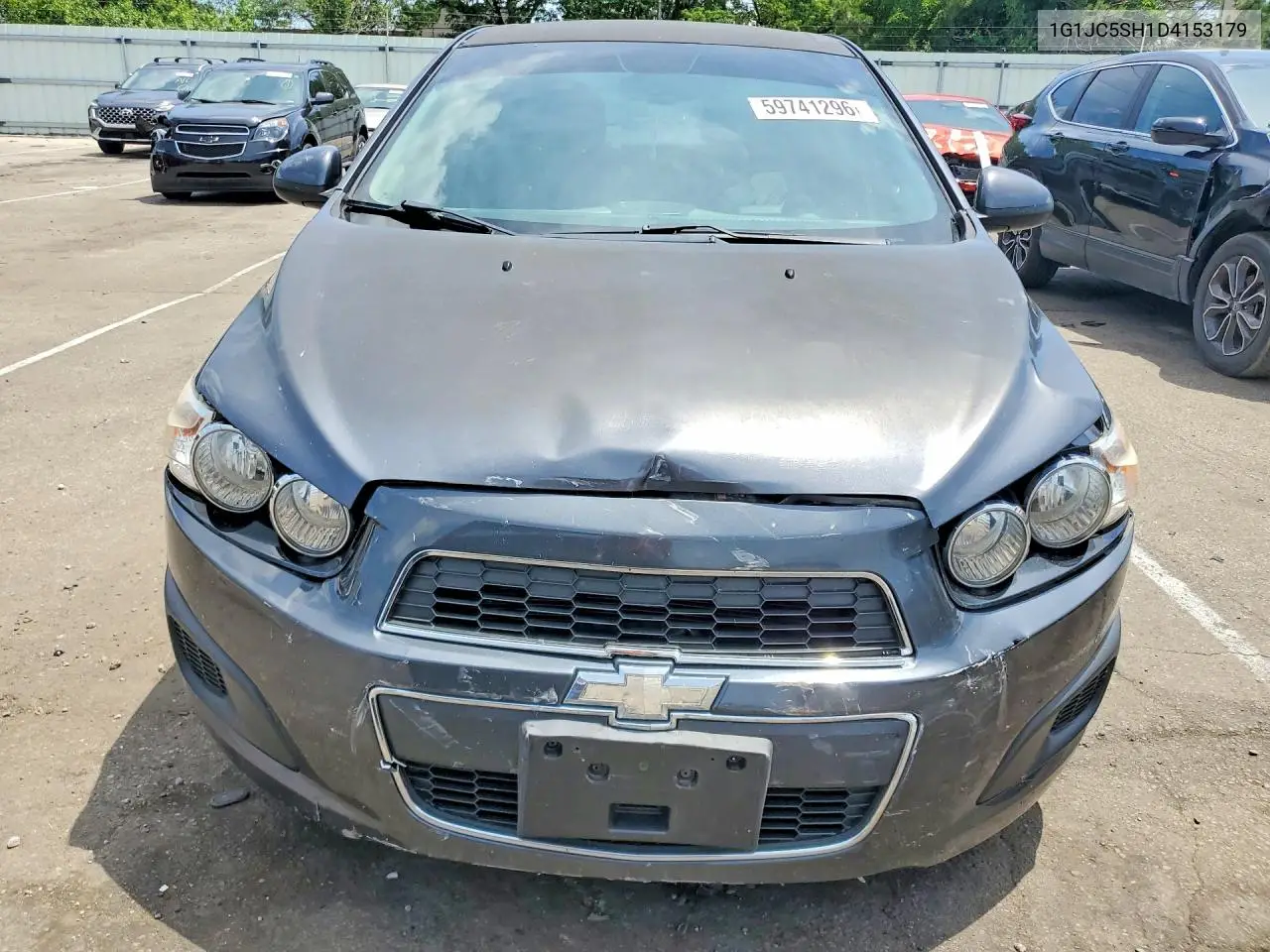 2013 Chevrolet Sonic Lt VIN: 1G1JC5SH1D4153179 Lot: 59741296