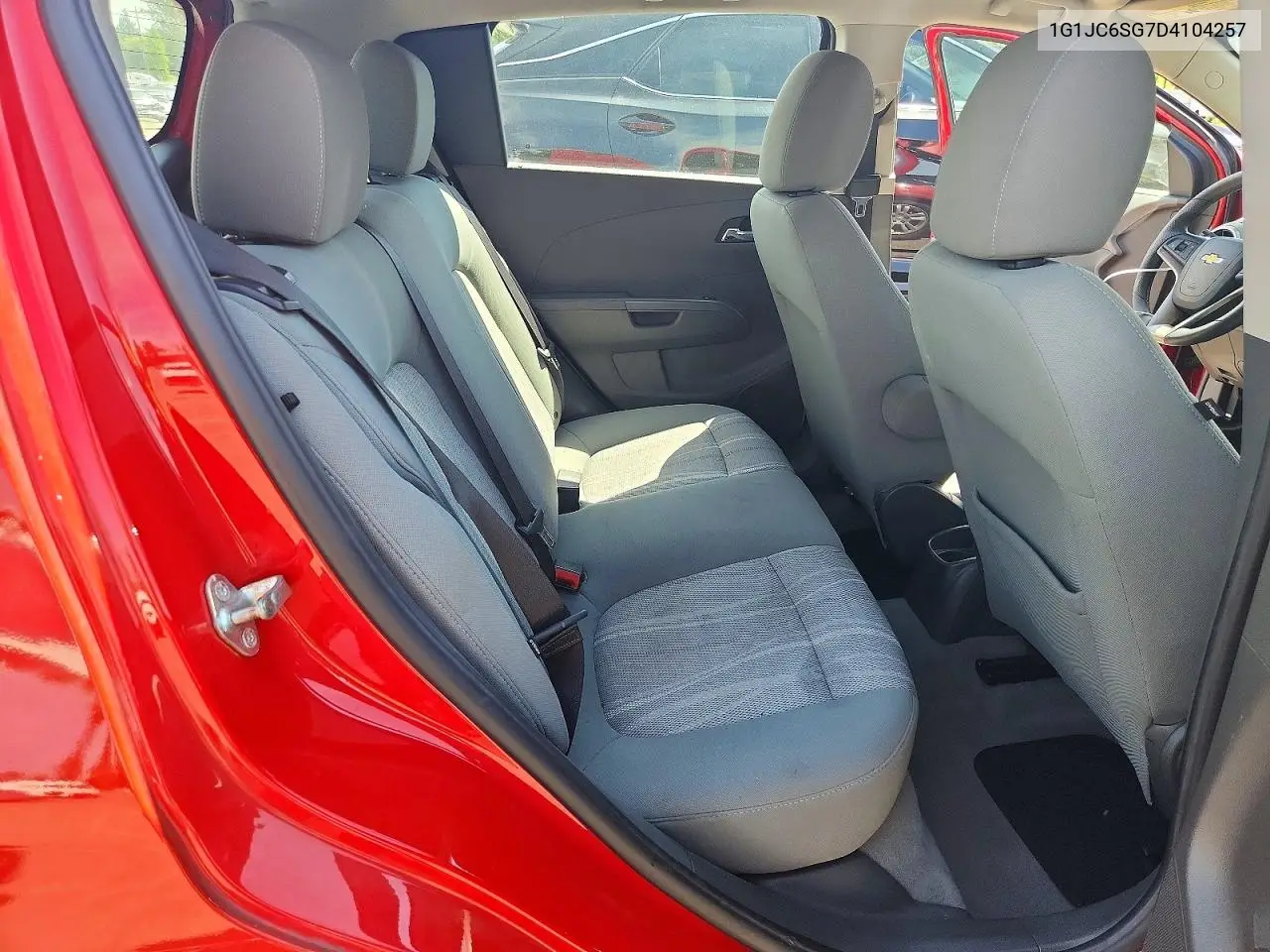2013 Chevrolet Sonic Lt VIN: 1G1JC6SG7D4104257 Lot: 59884616
