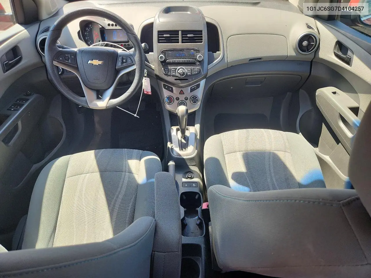 2013 Chevrolet Sonic Lt VIN: 1G1JC6SG7D4104257 Lot: 59884616