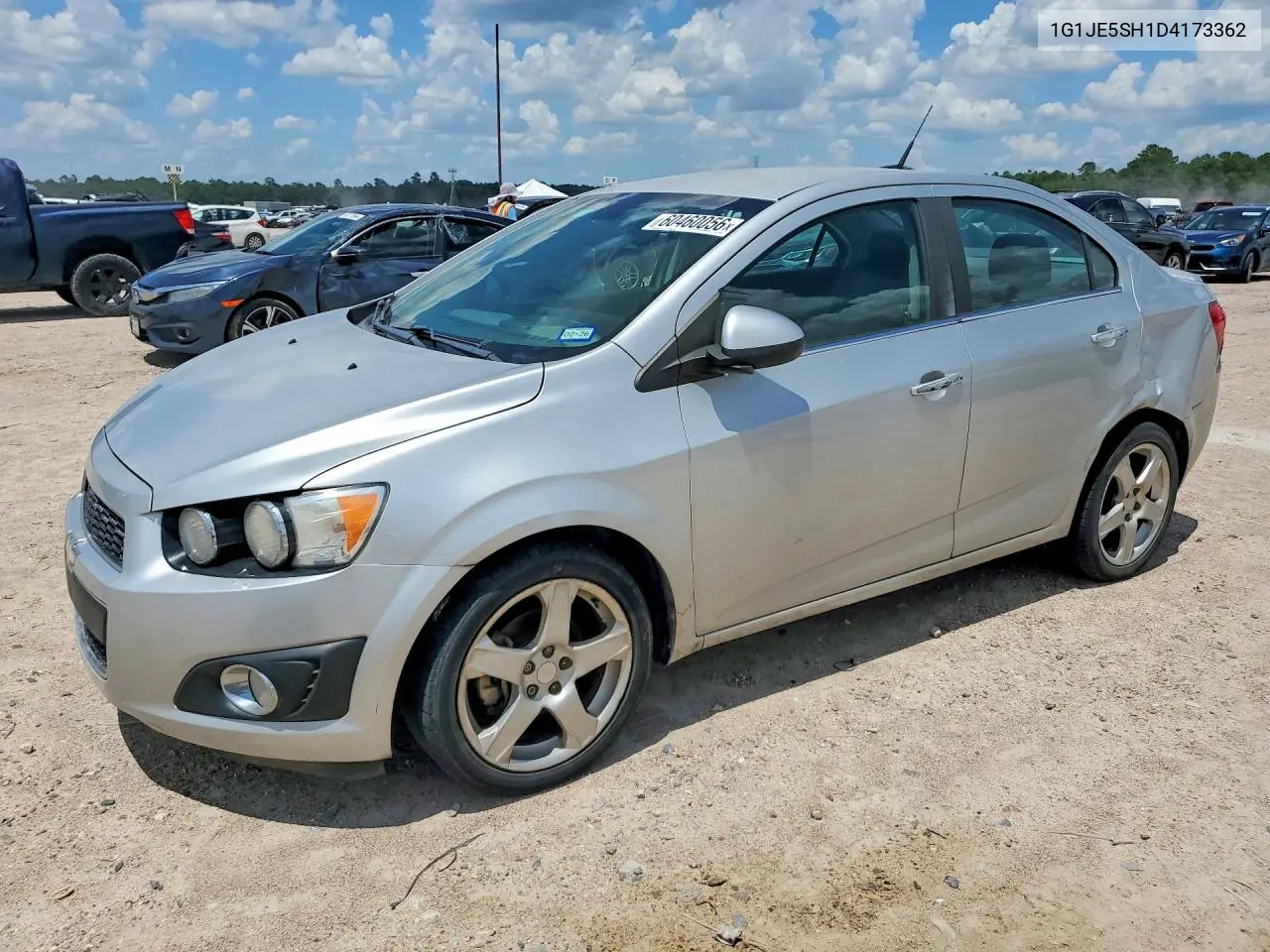 2013 Chevrolet Sonic Ltz VIN: 1G1JE5SH1D4173362 Lot: 60460056
