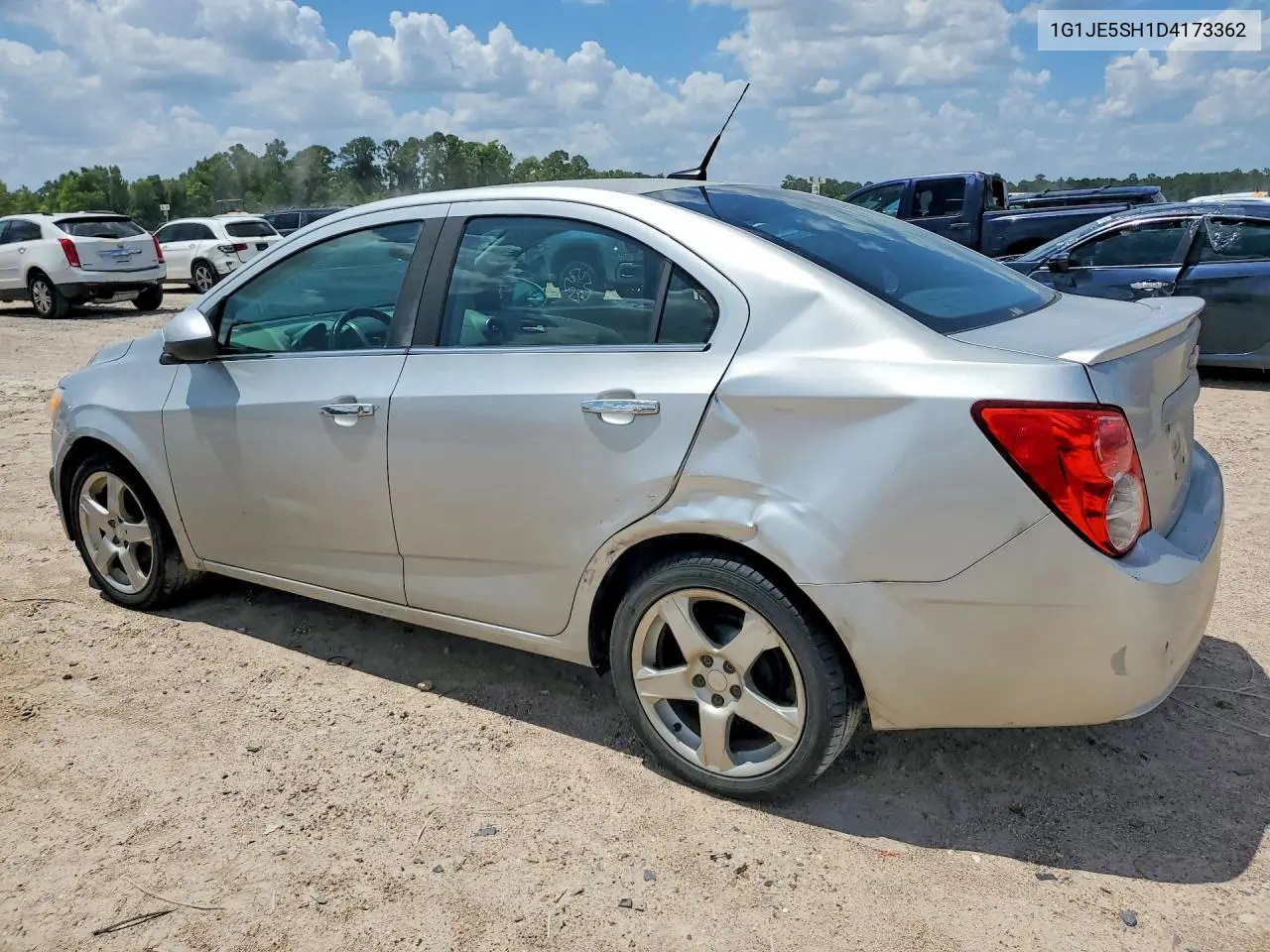 2013 Chevrolet Sonic Ltz VIN: 1G1JE5SH1D4173362 Lot: 60460056