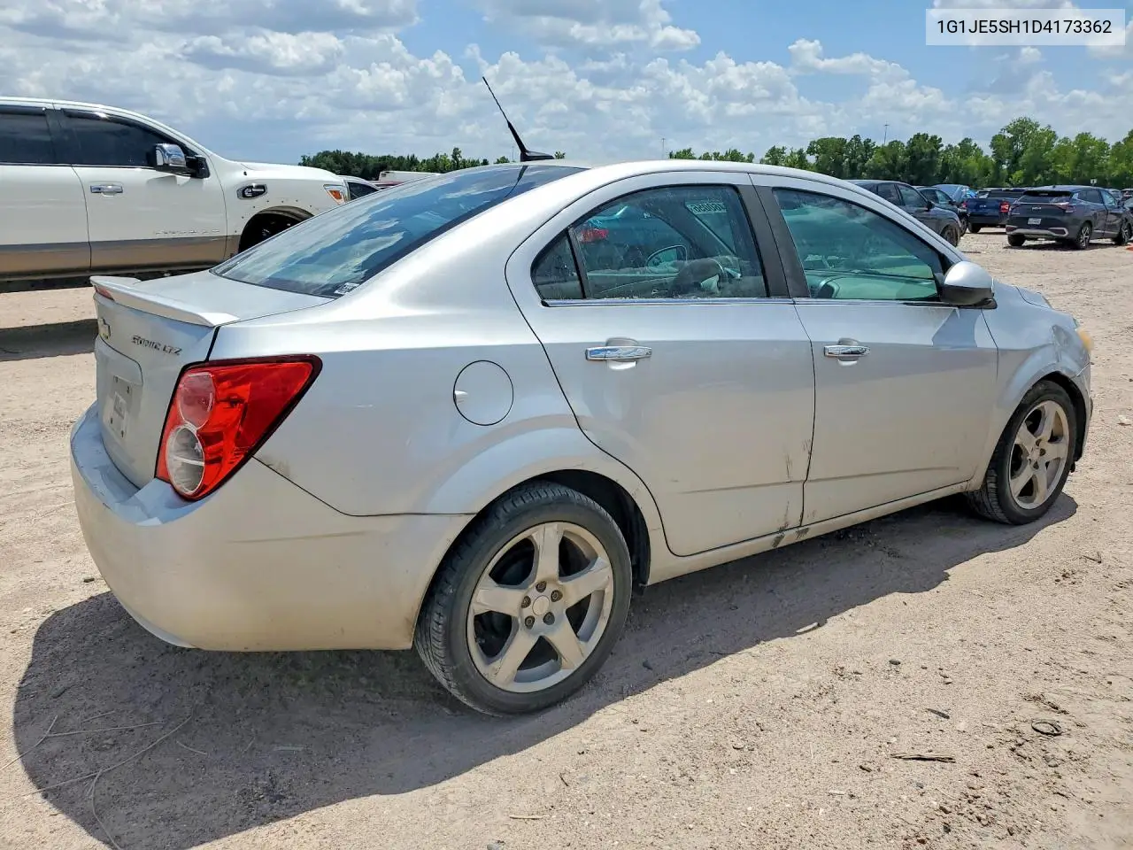 2013 Chevrolet Sonic Ltz VIN: 1G1JE5SH1D4173362 Lot: 60460056