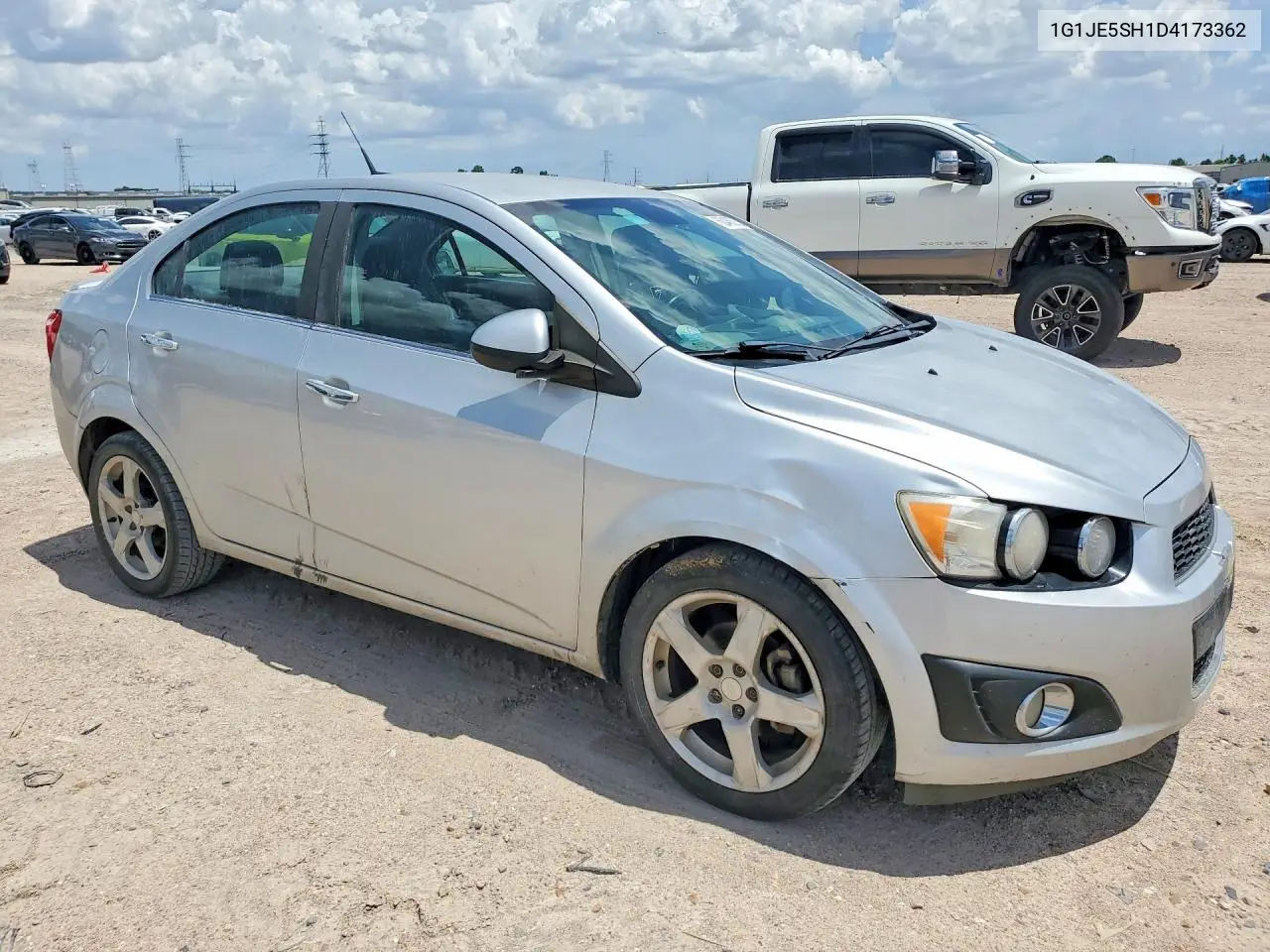 2013 Chevrolet Sonic Ltz VIN: 1G1JE5SH1D4173362 Lot: 60460056