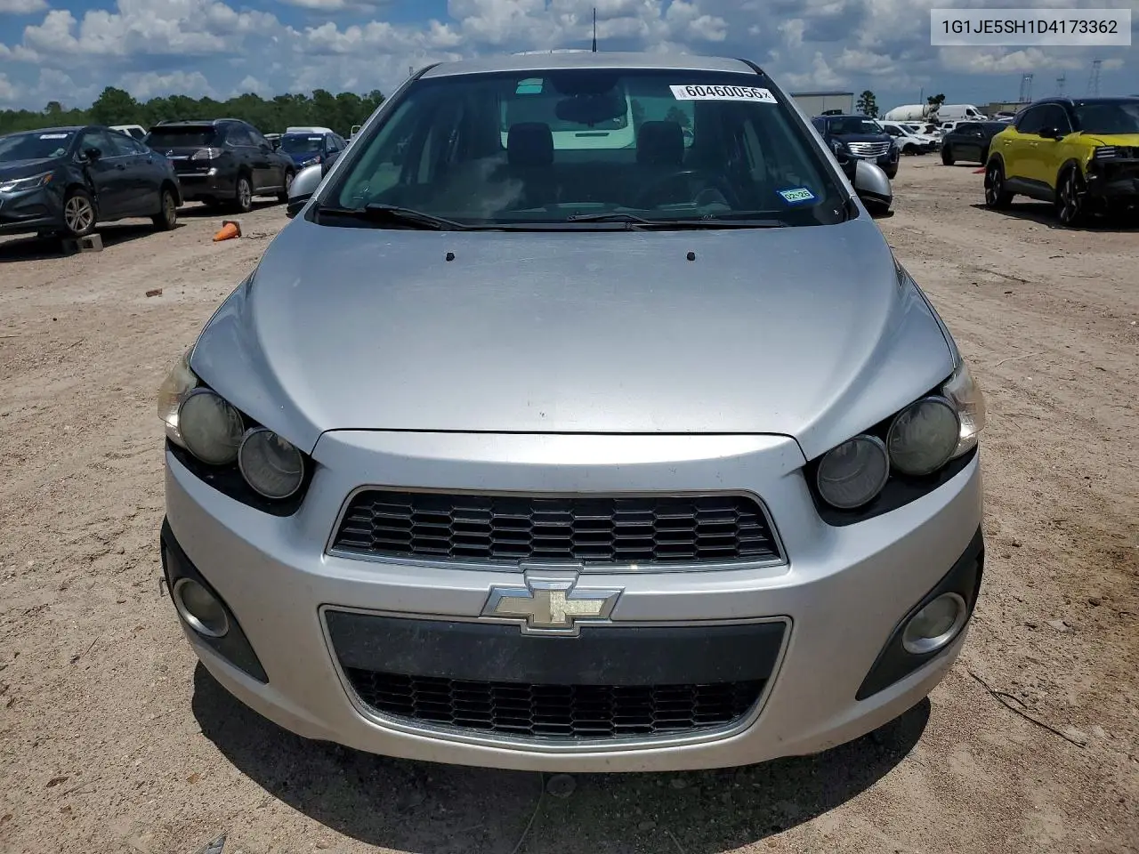 2013 Chevrolet Sonic Ltz VIN: 1G1JE5SH1D4173362 Lot: 60460056