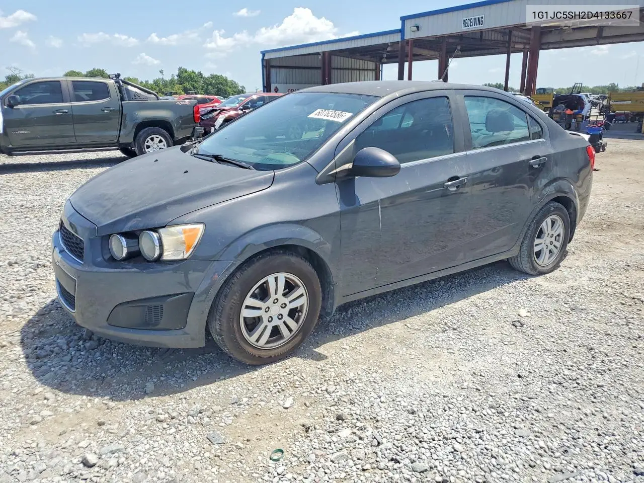 2013 Chevrolet Sonic Lt VIN: 1G1JC5SH2D4133667 Lot: 60763586
