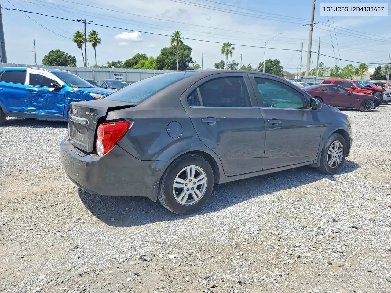 2013 Chevrolet Sonic Lt VIN: 1G1JC5SH2D4133667 Lot: 60763586
