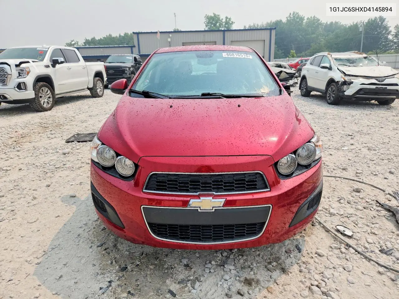 2013 Chevrolet Sonic Lt VIN: 1G1JC6SHXD4145894 Lot: 60816516