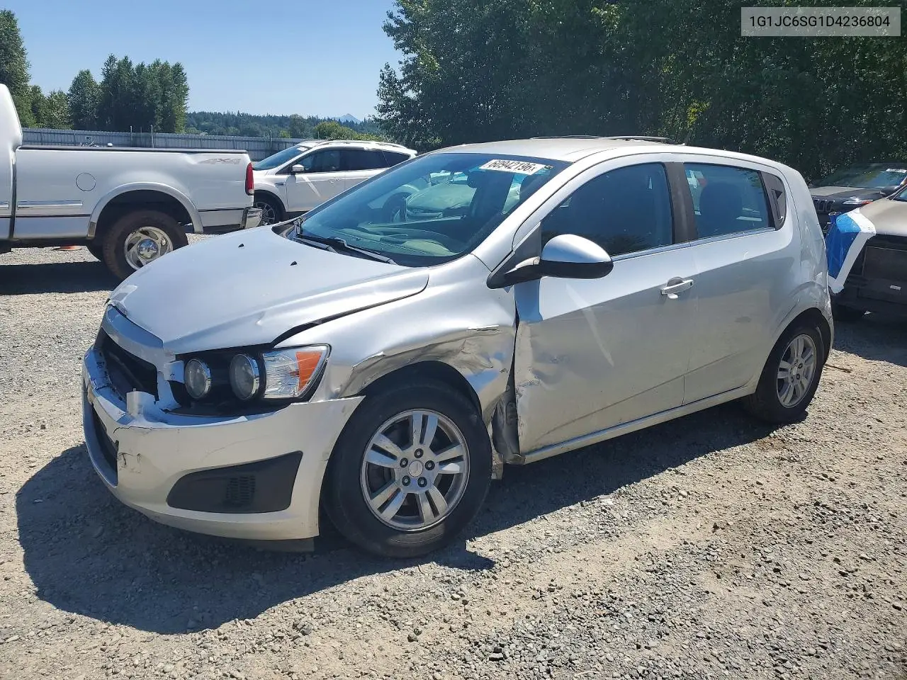 2013 Chevrolet Sonic Lt VIN: 1G1JC6SG1D4236804 Lot: 60942196