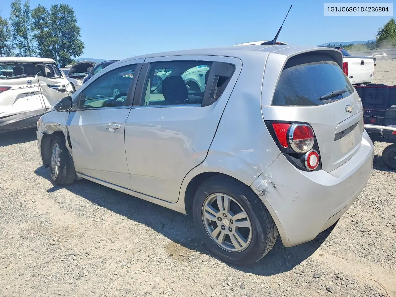 2013 Chevrolet Sonic Lt VIN: 1G1JC6SG1D4236804 Lot: 60942196