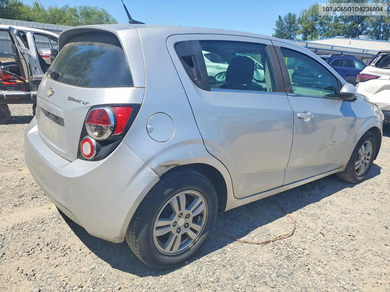 2013 Chevrolet Sonic Lt VIN: 1G1JC6SG1D4236804 Lot: 60942196