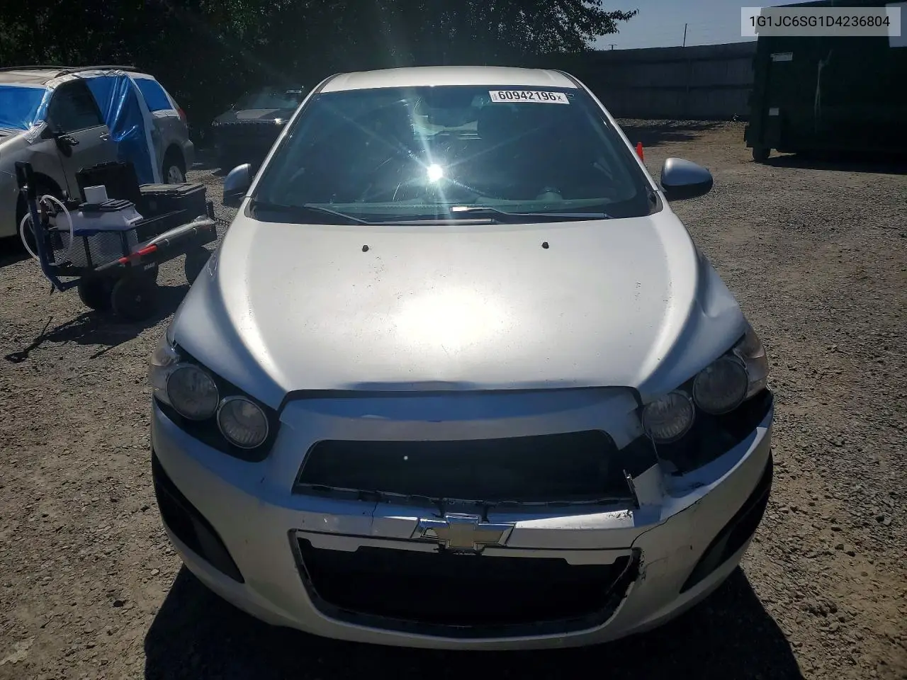 2013 Chevrolet Sonic Lt VIN: 1G1JC6SG1D4236804 Lot: 60942196