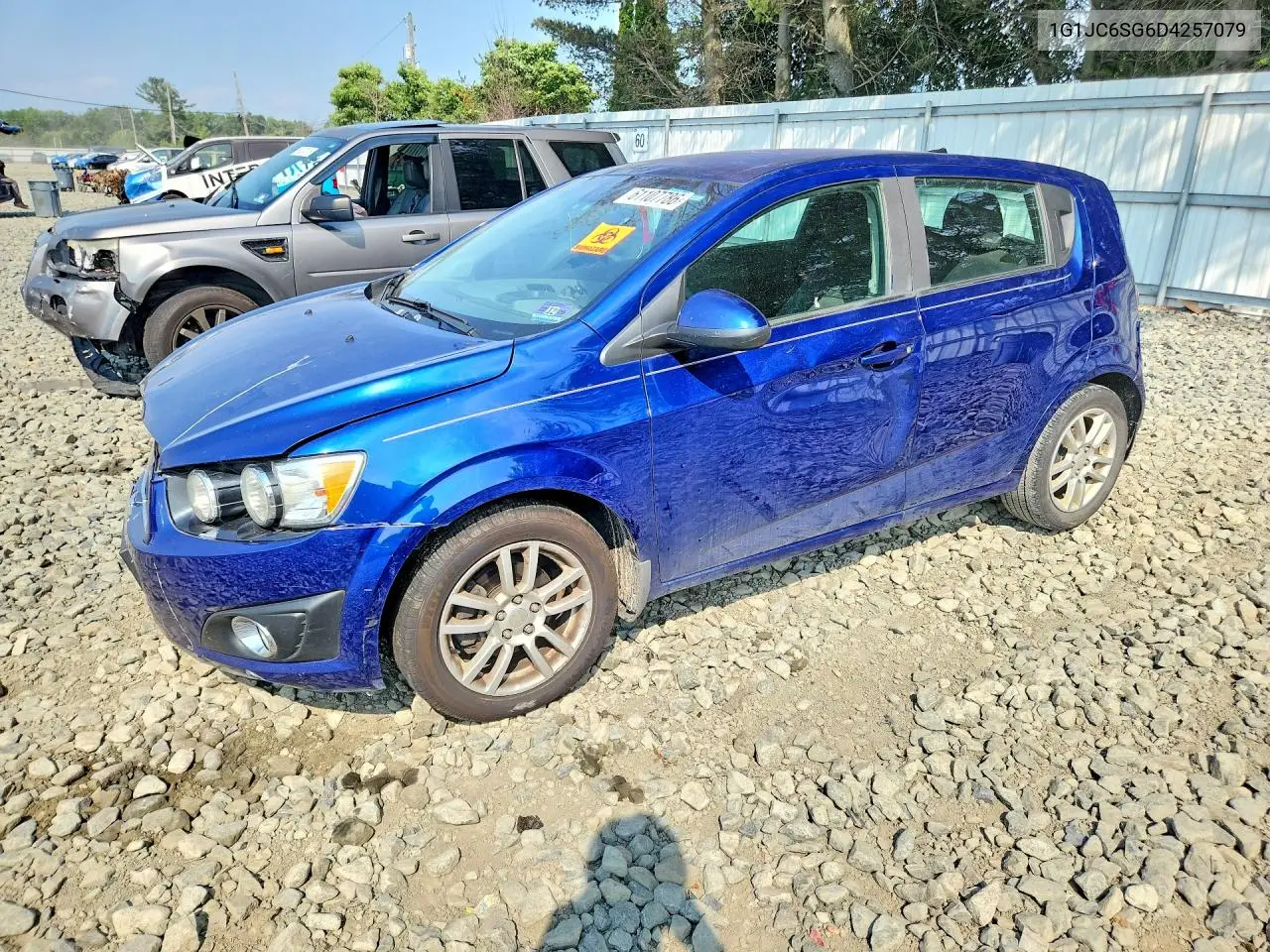 2013 Chevrolet Sonic Lt VIN: 1G1JC6SG6D4257079 Lot: 61107786