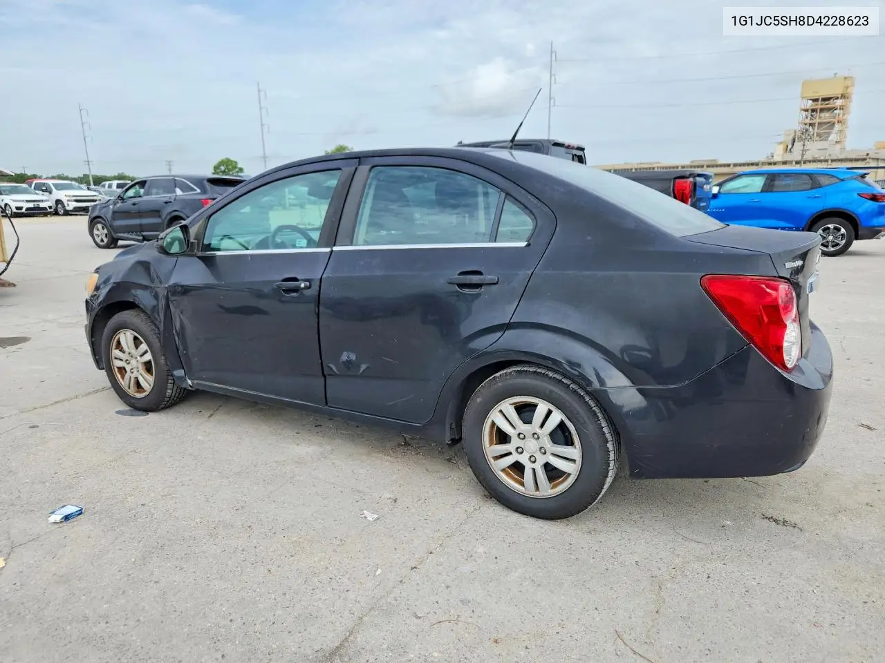 2013 Chevrolet Sonic Lt VIN: 1G1JC5SH8D4228623 Lot: 61207006