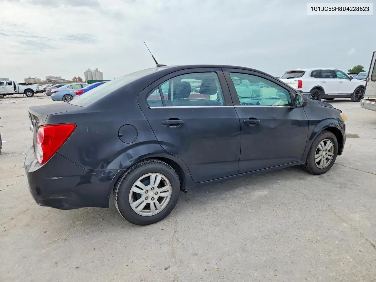 2013 Chevrolet Sonic Lt VIN: 1G1JC5SH8D4228623 Lot: 61207006