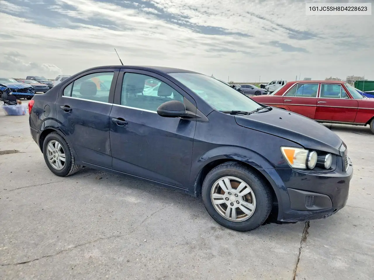 2013 Chevrolet Sonic Lt VIN: 1G1JC5SH8D4228623 Lot: 61207006