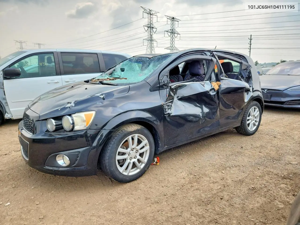 2013 Chevrolet Sonic Lt VIN: 1G1JC6SH1D4111195 Lot: 61329976