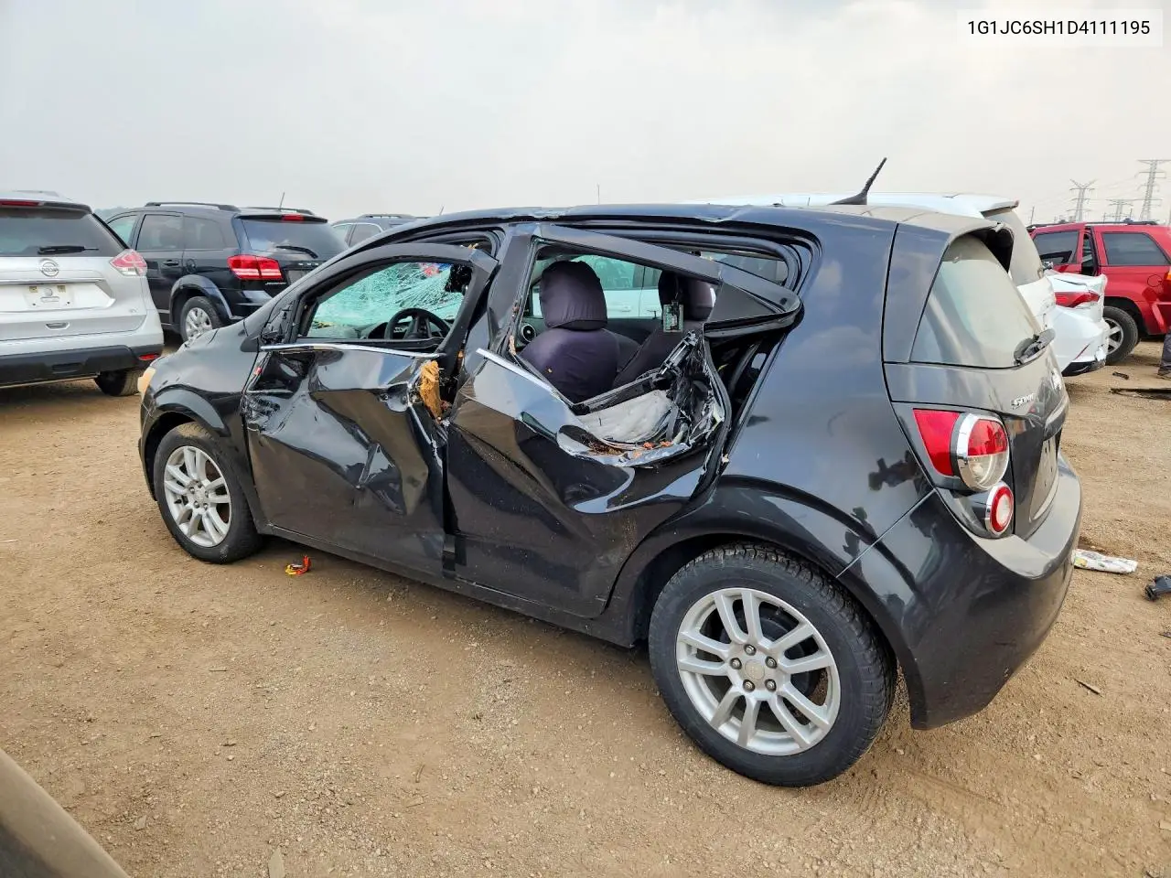 2013 Chevrolet Sonic Lt VIN: 1G1JC6SH1D4111195 Lot: 61329976