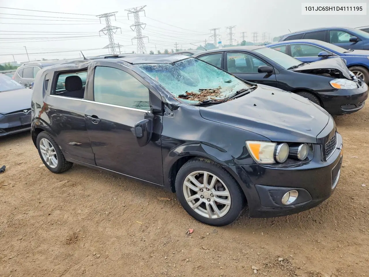 2013 Chevrolet Sonic Lt VIN: 1G1JC6SH1D4111195 Lot: 61329976