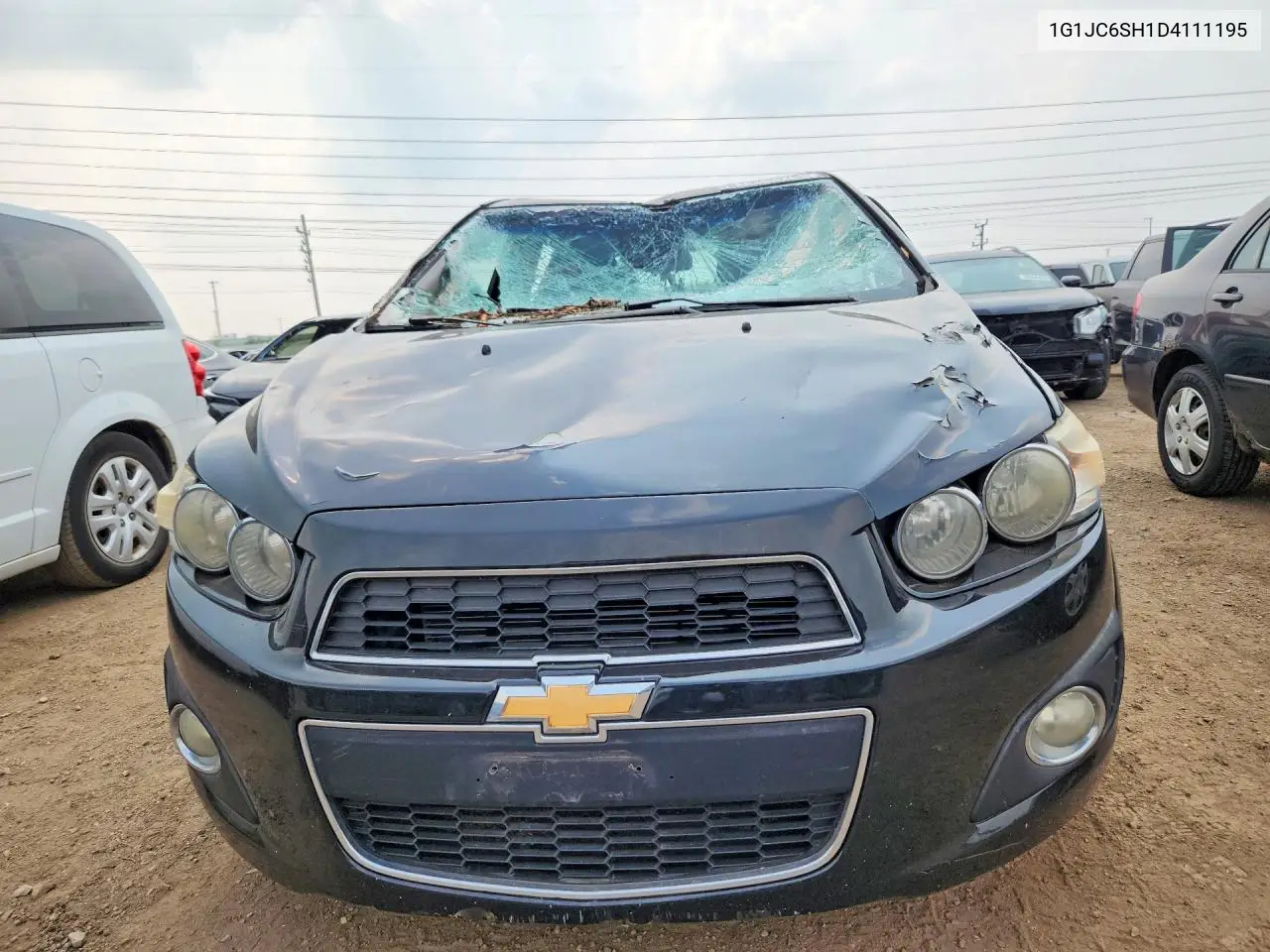 2013 Chevrolet Sonic Lt VIN: 1G1JC6SH1D4111195 Lot: 61329976