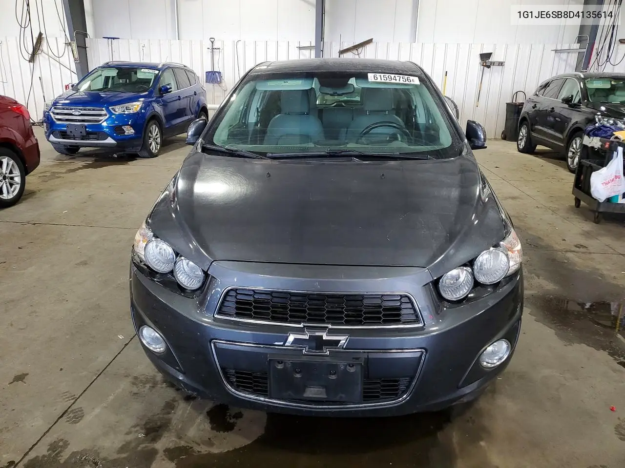 2013 Chevrolet Sonic Ltz VIN: 1G1JE6SB8D4135614 Lot: 61594756