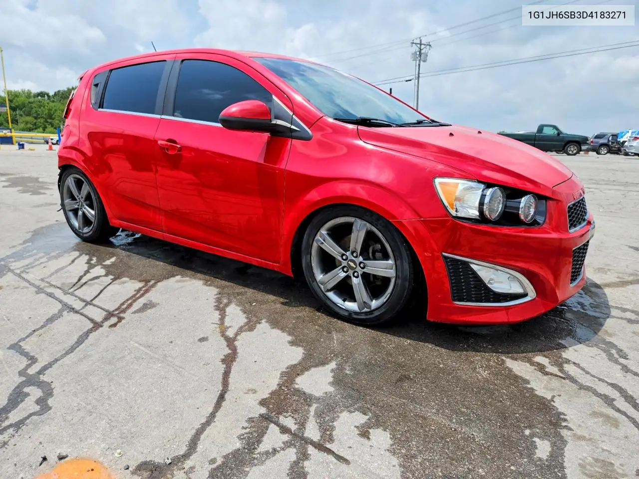 2013 Chevrolet Sonic Rs VIN: 1G1JH6SB3D4183271 Lot: 62223246