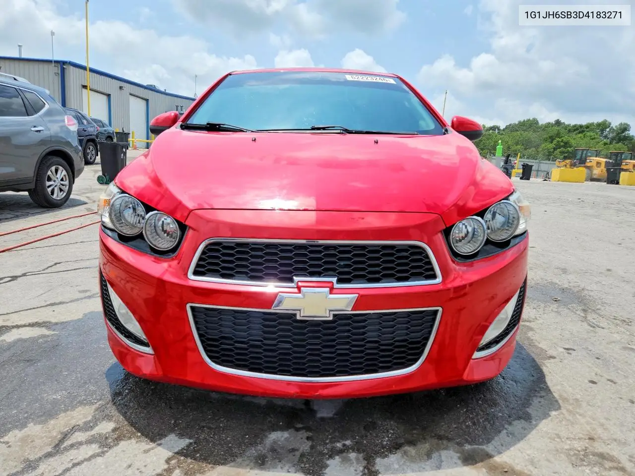 2013 Chevrolet Sonic Rs VIN: 1G1JH6SB3D4183271 Lot: 62223246