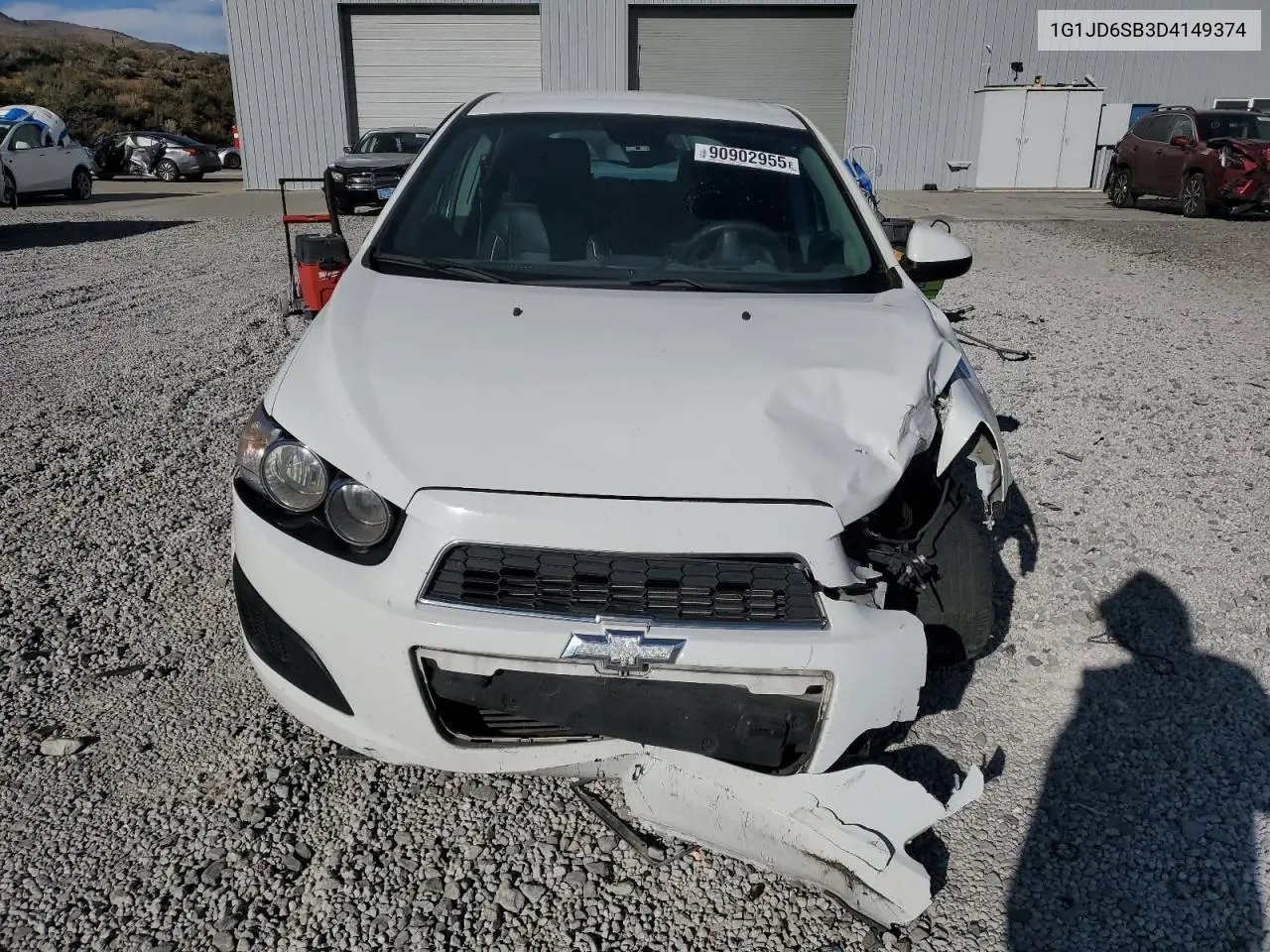 1G1JD6SB3D4149374 2013 Chevrolet Sonic Lt