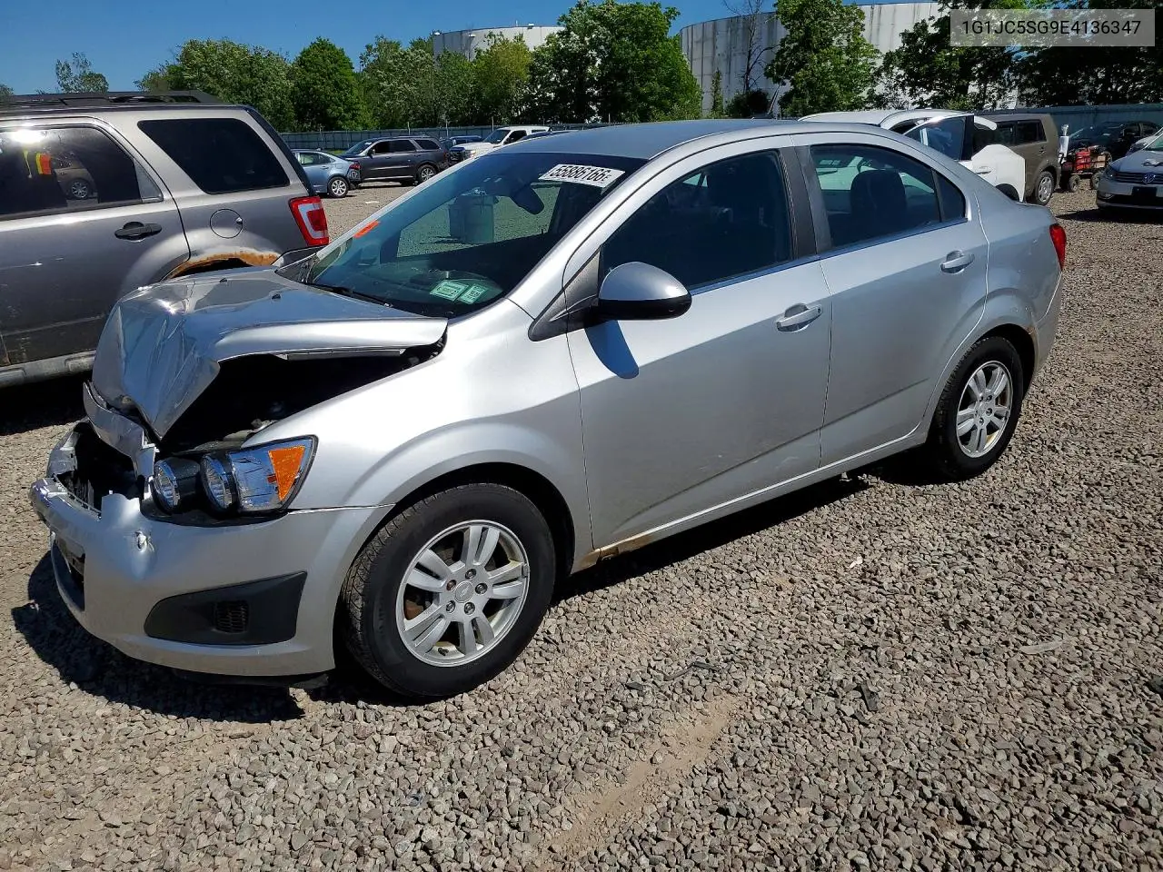 2014 Chevrolet Sonic Lt VIN: 1G1JC5SG9E4136347 Lot: 55886166